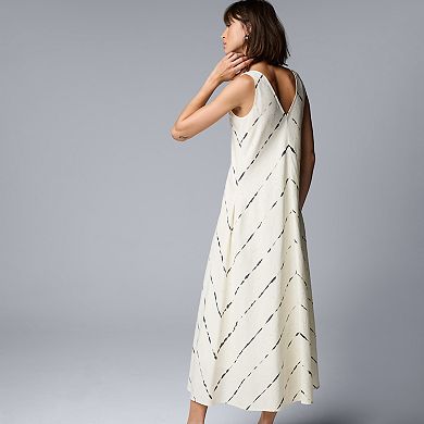 Women's Simply Vera Vera Wang V-Neck Maxi Dress