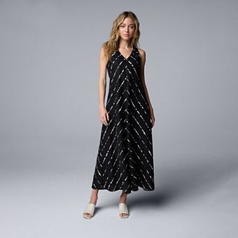 Women's Simply Vera Vera Wang V-Neck Maxi Dress