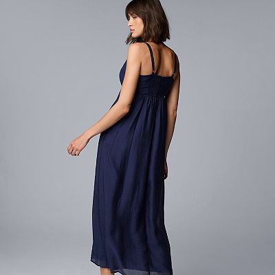 Women's Simply Vera Vera Wang Pleated Maxi Dress