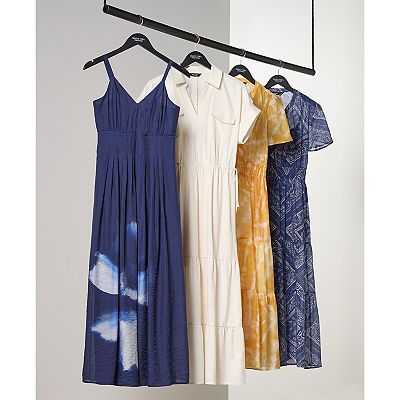 Women's Simply Vera Vera Wang Pleated Maxi Dress