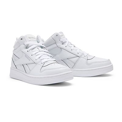 Reebok Royal Prime Mid 2.0 Kids Sneakers Boy s Size 6 White
