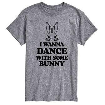 Men's I Wanna Dance With Some Bunny Graphic Tee