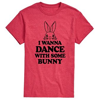 Men's I Wanna Dance With Some Bunny Graphic Tee