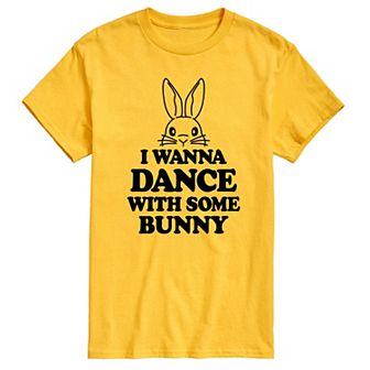Men's I Wanna Dance With Some Bunny Graphic Tee