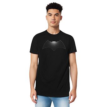 Batman V Superman Beveled Bat Logo Short Sleeve Adult Tall T-shirt