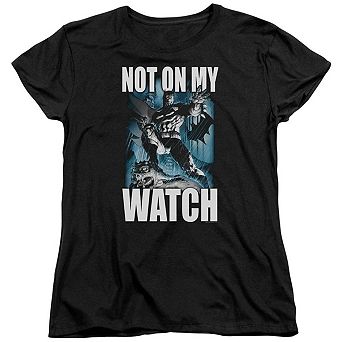 Batman Not On My Watch Short Sleeve Women´s T-Shirt