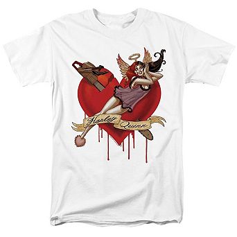 Batman Perfect Angel Short Sleeve Adult T-shirt