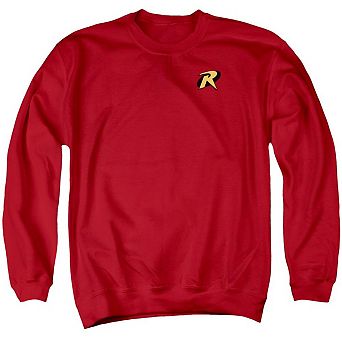 Batman Robin Logo Adult Crewneck Sweatshirt