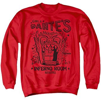 Beetlejuice Dantes Inferno Room Adult Crewneck Sweatshirt