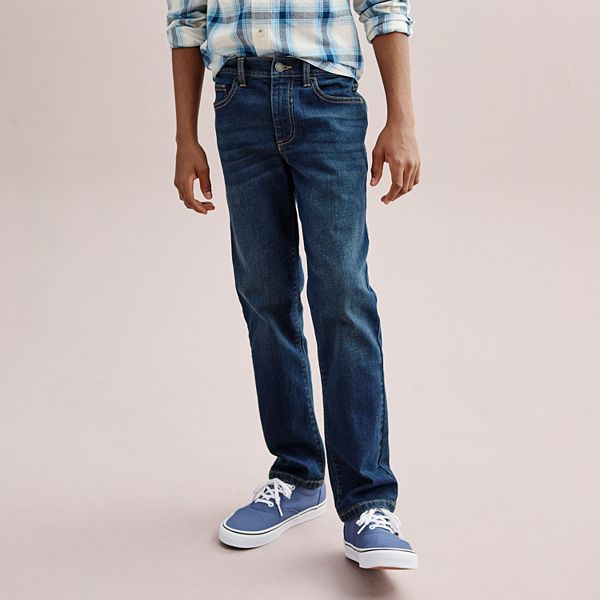 Jean Slim Ajustable Sonoma – Taille 6 – Bleu Brillant Blast Pour Garçon (neuf)