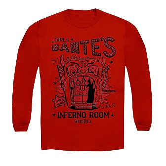 Beetlejuice Dantes Inferno Room Long Sleeve Adult T-shirt