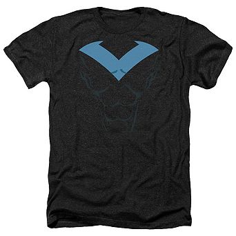 Batman Nightwing Costume Adult Heather T-shirt