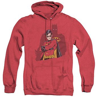 Batman Wingman Adult Heather Hoodie