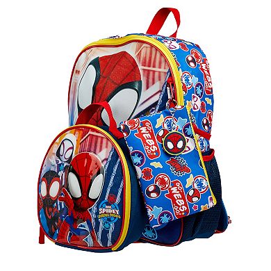 Marvel's Spidey & Friends 5 pc Backpack Set
