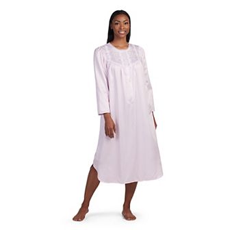 Women's Miss Elaine Essentials Brushed Back Satin Long Gown