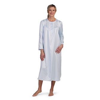 Petite Miss Elaine Essentials Brushed Back Satin Long Gown