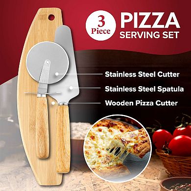 Granitestone Piezano 3-Piece Pizza Serving Set