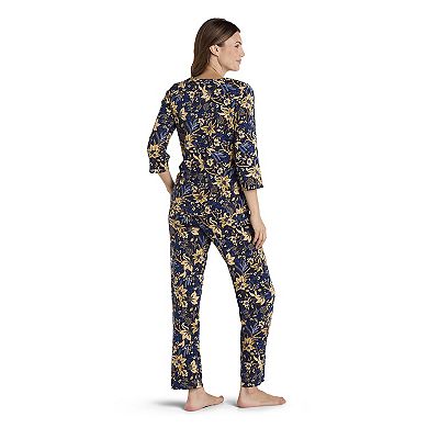 Women's Miss Elaine Essentials Micro Velvet Pajama