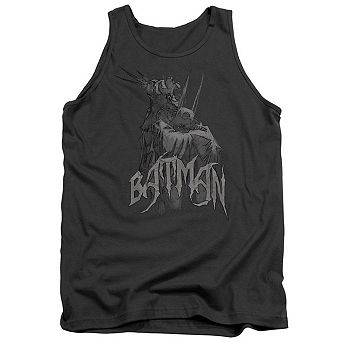 Batman Scary Right Hand Adult Tank Top