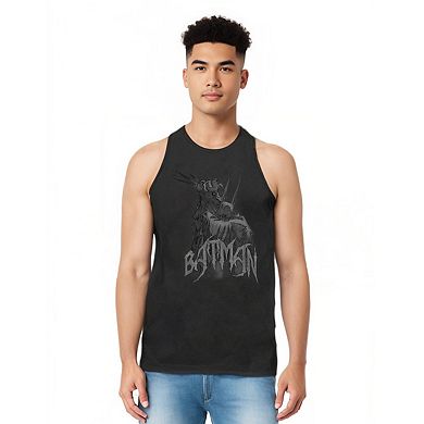 Batman Scary Right Hand Adult Tank Top