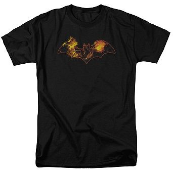 Batman Molten Logo Short Sleeve Adult T-shirt