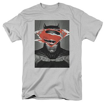 Batman V Superman Batman Poster Short Sleeve Adult T-shirt