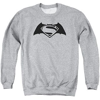Batman V Superman Simple Logo Adult Crewneck Sweatshirt