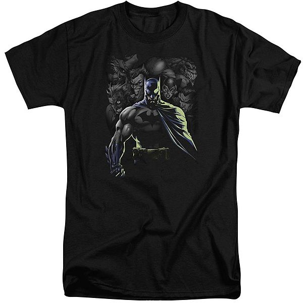 Batman Villains Unleashed Short Sleeve Adult Tall T-shirt