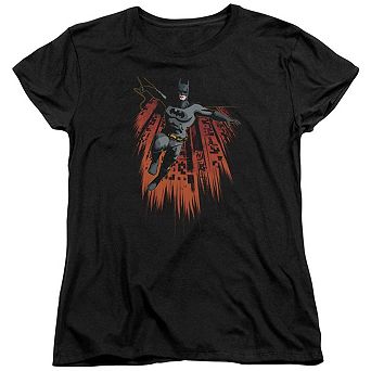 Batman Majestic Short Sleeve Womens T-shirt