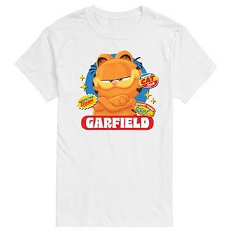 Men's Garfield The Movie Stickers Graphic Tee
