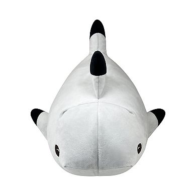 The Big One® Grey Shark Plushable Pillow
