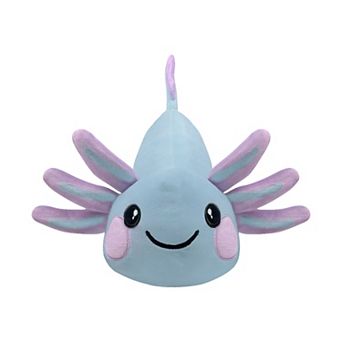 The Big One® Blue Axolotl Plushable Pillow