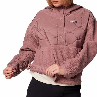 Women's Columbia Cloud Point Hooded Fleece Pullover Jacket