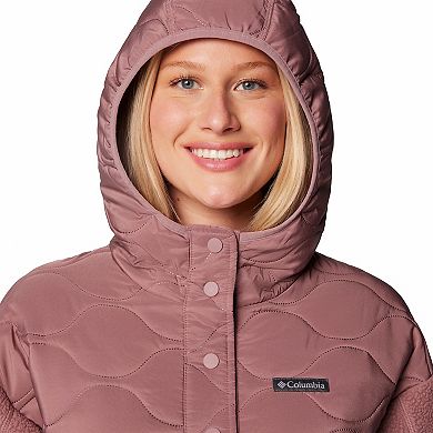 Women's Columbia Cloud Point Hooded Fleece Pullover Jacket