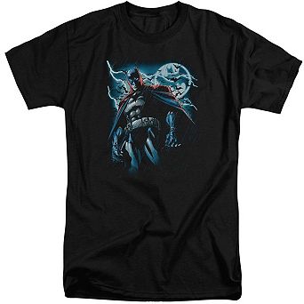 Batman Stormy Knight Short Sleeve Adult Tall T-shirt