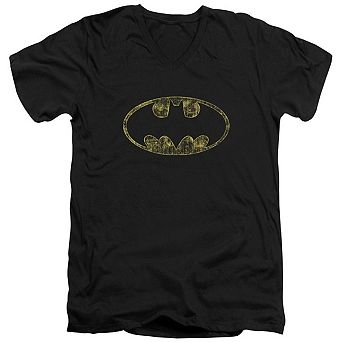 Batman Tattered Logo Short Sleeve T-shirt