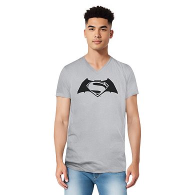 Batman V Superman Simple Logo Short Sleeve T-shirt