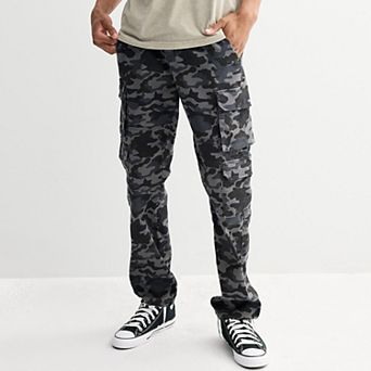 Men's Lazer Stacked Cargo Jogger Pants