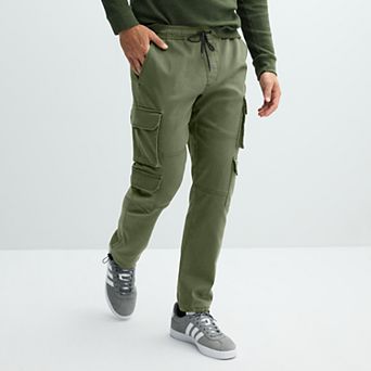 Men's Lazer Stacked Cargo Jogger Pants