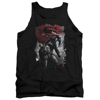 Batman V Superman Choke Adult Tank Top