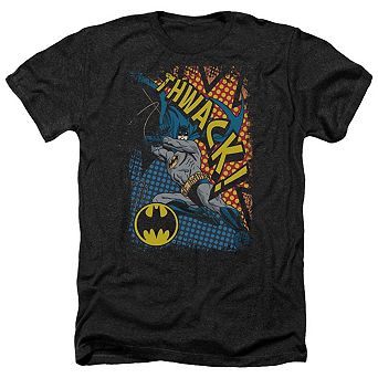 Batman Thwack Adult Heather T-shirt