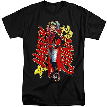 Birds Of Prey Harleymania Short Sleeve Adult Tall T-shirt