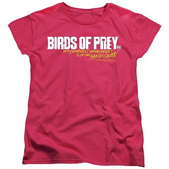 Birds Of Prey Horizontal Logo Short Sleeve Women´s T-Shirt