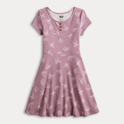 henley skater dress Rustic Red And Teal Floral Crewneck A-line Skater Dress, Sleeveless Henley  Dress