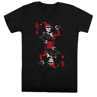 Batman Quinn Of Diamonds Short Sleeve T-shirt