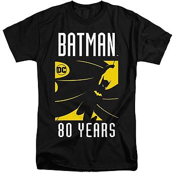 Batman Silhouette Short Sleeve Adult Tall T-shirt