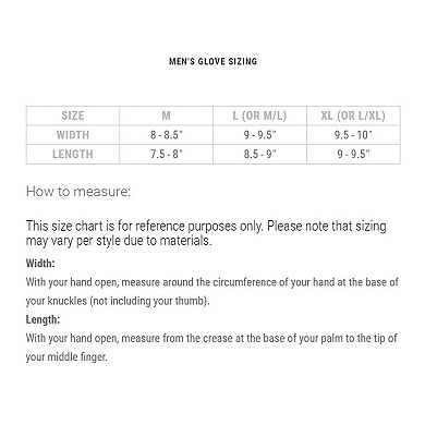 Men's Huntworth Men’s Heat Boost Waterproof Soft Shell Hunting Gloves