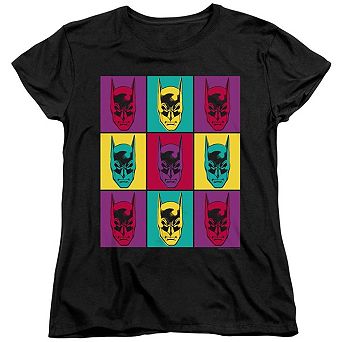 Batman Warhol Batman Short Sleeve Women´s T-Shirt