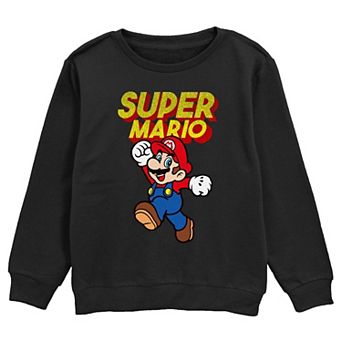 Boys Super Mario Bros Classic Jump Graphic Fleece