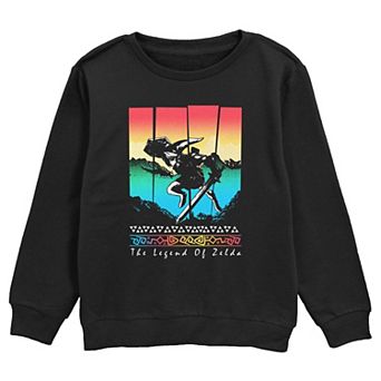 Boys The Legend Of Zelda Link Ready To Battle Graphic Fleece
